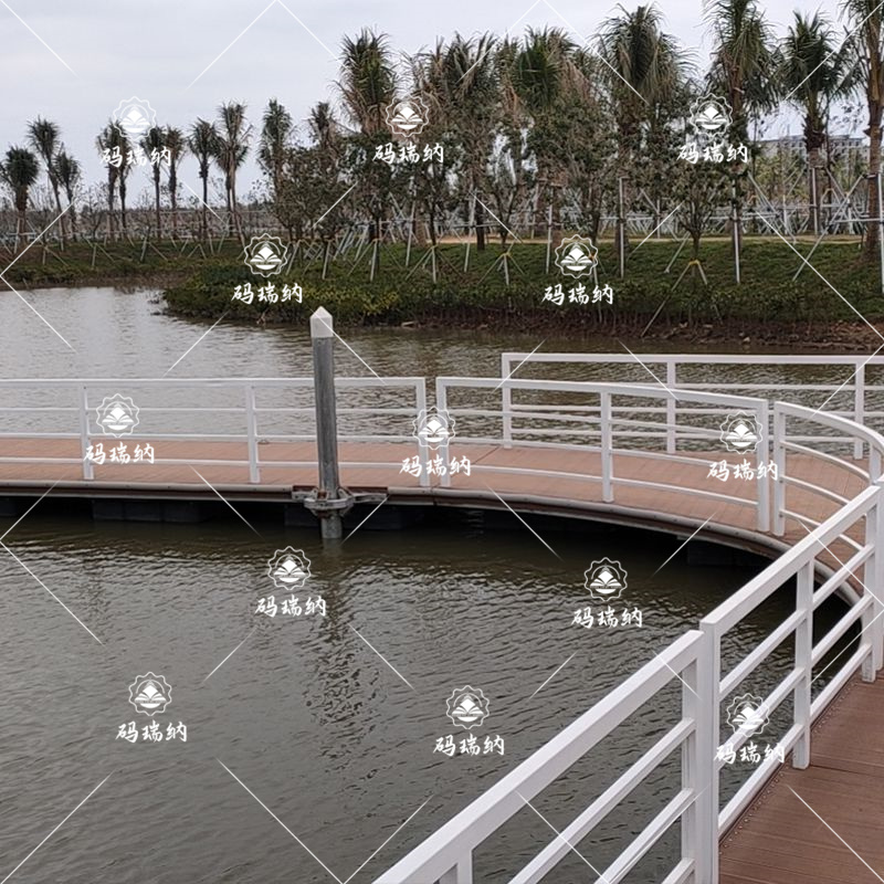 海花島水上浮橋